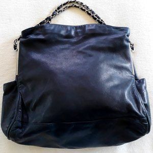 Authentic Chanel lambskin Hobo Bag